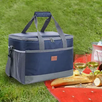 Герметичный и водонепроницаемый ящик для хранения продуктов большой емкости, сумка для пикника, термосумка-холодильник, путешествия, кемпинг