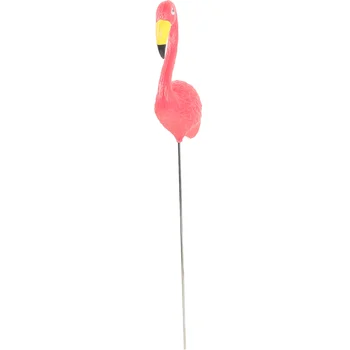 Имитация орнамента из смолы Фламинго Наружные скульптурные украшения Фламинго Декор Декорации двора Пластиковый газон