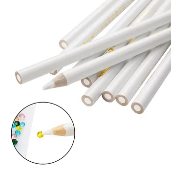 10шт Точечная ручка, хрустальный карандаш для подбора страз для нейл-арта, Инструменты для подбора одежды, бусин, Алмазный карандаш
