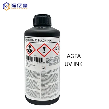 Импортные УФ-чернила Agfa F2 Soft Ink HD1 UV Hard Ink для печатающих головок Gen5 Gen6 konica SPT toshiba