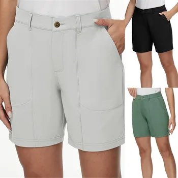 Женские шорты-карго, быстросохнущие Легкие уличные шорты с шортами-бойфрендами для женщин, женские шорты, джинсовые женские шорты