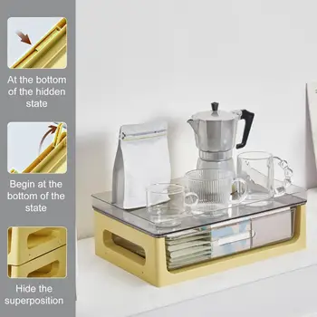 Пыленепроницаемый Простой ящик для хранения мелочей на рабочем столе, ежедневное использование