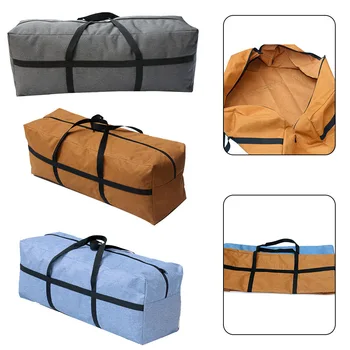 Чехол-палатка, сумка для хранения, шнурок, удлиненная ручка, рыболовные снасти, ткань Оксфорд большой емкости для кемпинга на открытом воздухе