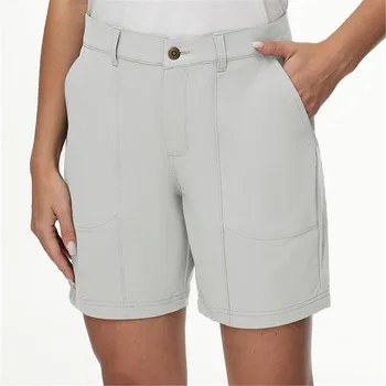 Женские шорты-карго, быстросохнущие Легкие уличные шорты с шортами-бойфрендами для женщин, женские шорты, джинсовые женские шорты