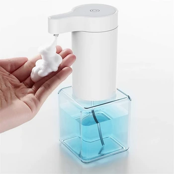 Инфракрасный индукционный бесконтактный контейнер для мыла, бесшумная USB-зарядка, подходит для посуды для кухни и ванной, диспенсер