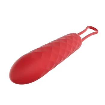 Мини-вибратор Bullet, красный Перезаряжаемый женский вагинальный мастурбатор, массажер для сосков, стимуляция клитора, секс-игрушки для взрослых для женщин